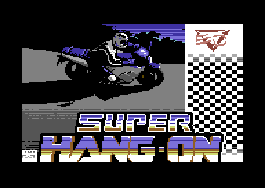 Super Hang-On screenshot 2 for Commodore 64